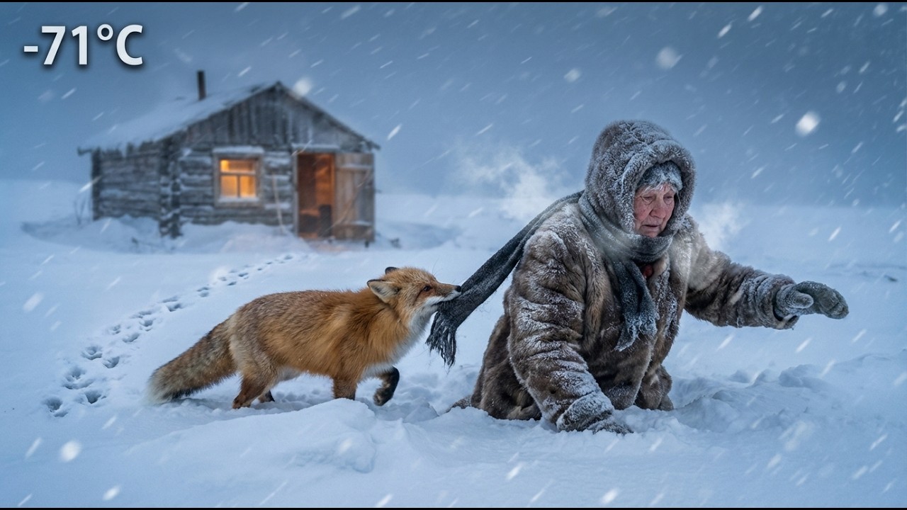 Clever Fox Saves Elderly Woman Trapped in a Deadly Blizzard | Incredible Survival Story