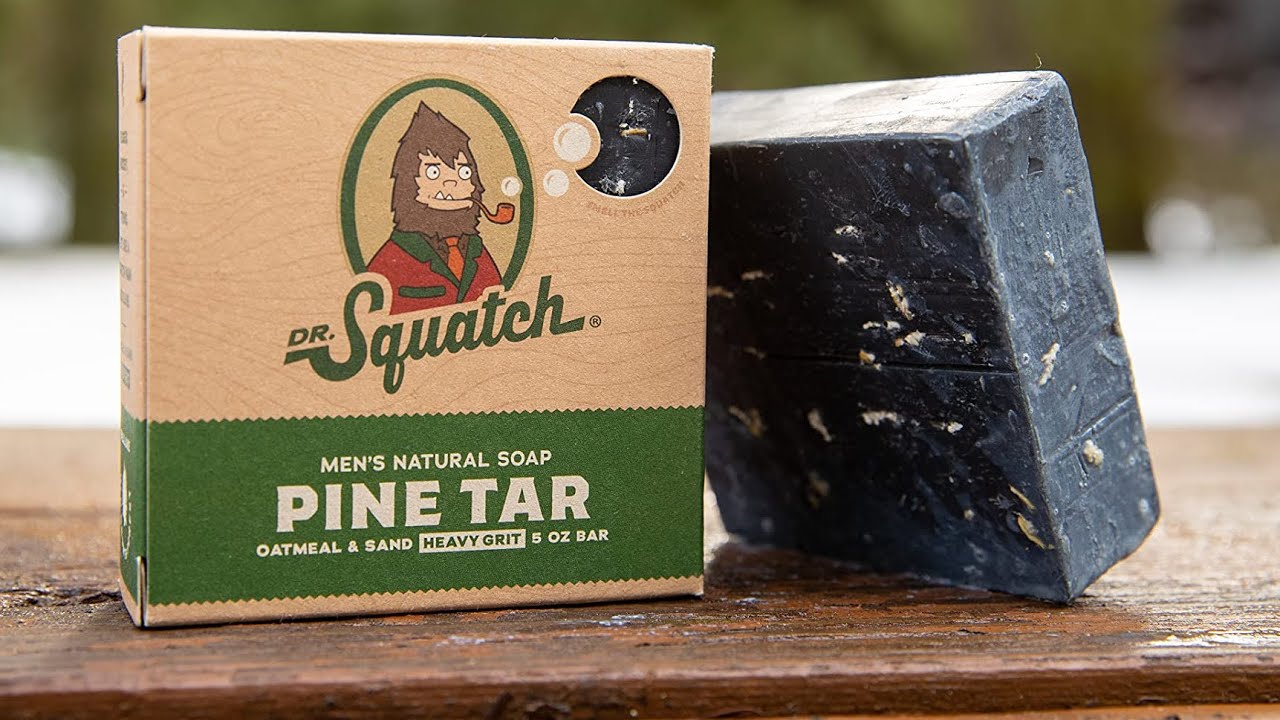 Dr. Squatch Pine Tar Soap Review
