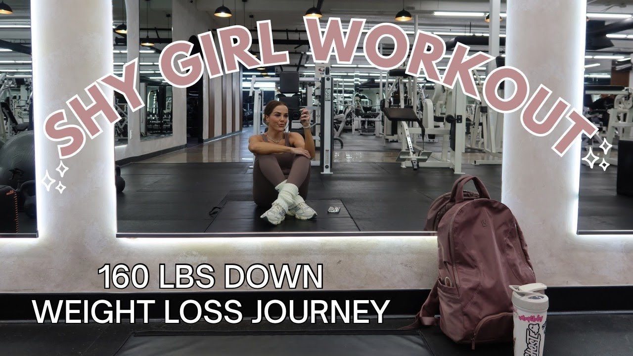 160 LBS DOWN: SHY GIRL WORKOUT | The Gym Girl Diaries | Weight Loss Journey | Beginner Fitness Tips