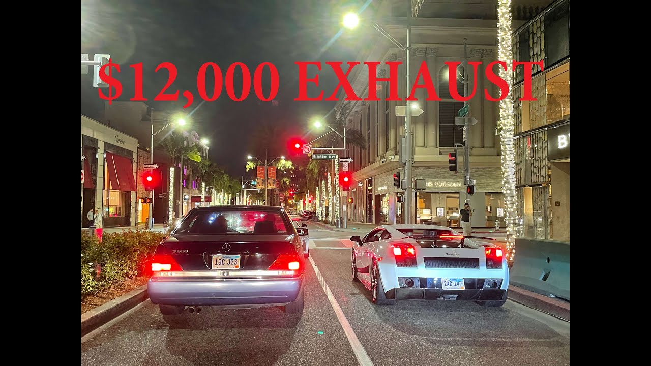 Effspot's $12,000 Exhaust left us speechless in Los Angeles!!