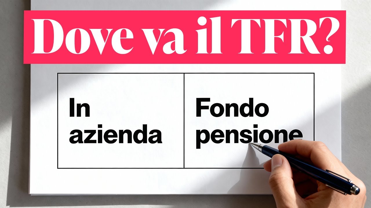 TFR in azienda o fondo pensione? Scopri cosa conviene!