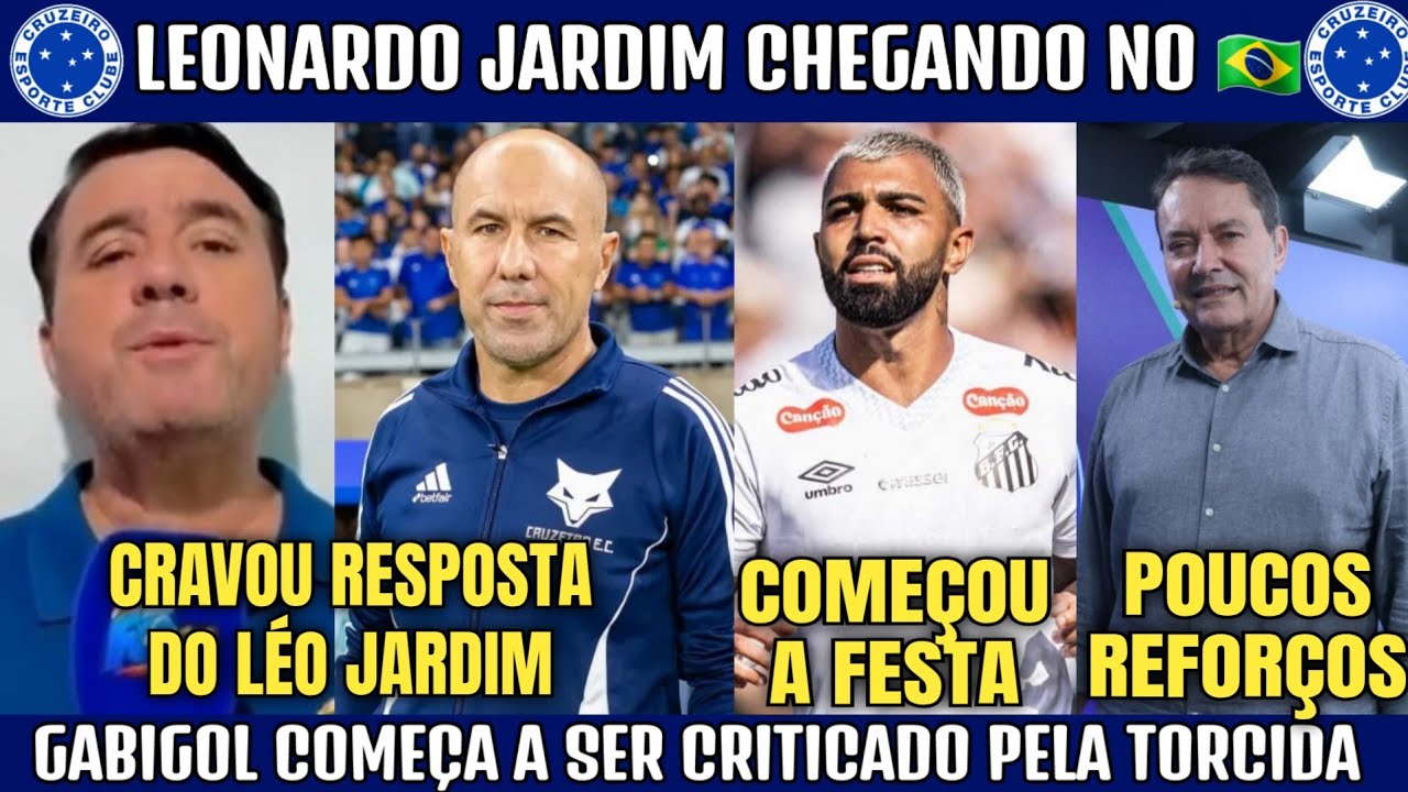 👀😂 SANTISTAS NERVOSOS COM GABIGOL! LEONARDO JARDIM NO 🇧🇷 e MERCADO DA BOLA DO CRUZEIRO.