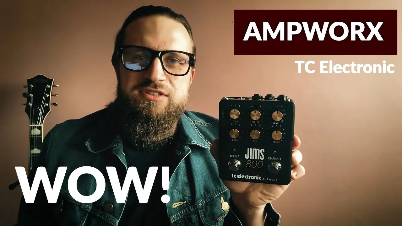Wow! Efekty gitarowe by TC Electronic - Ampworx