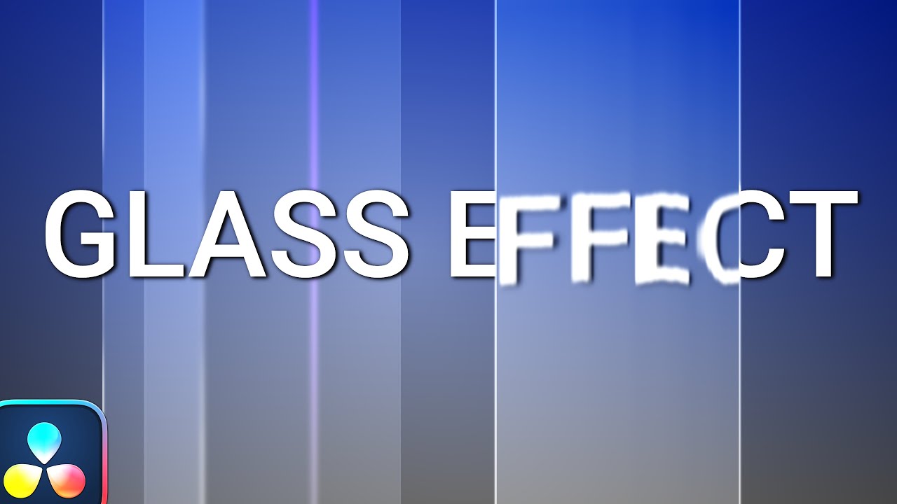 How to Create Frosted Glass Effects in DaVinci Resolve | Fusion Tutorial