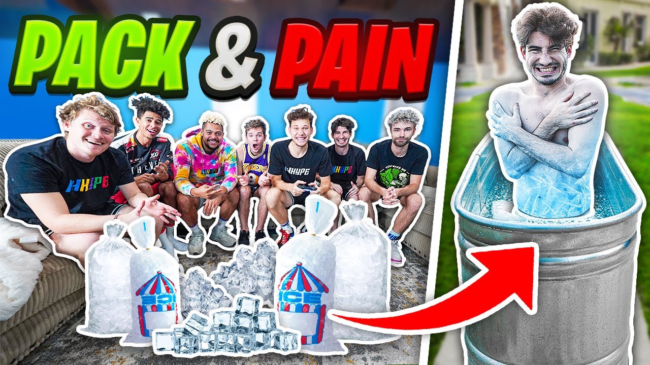 2HYPE Pack And Pain - Freezing ICE Bath! NBA 2K21