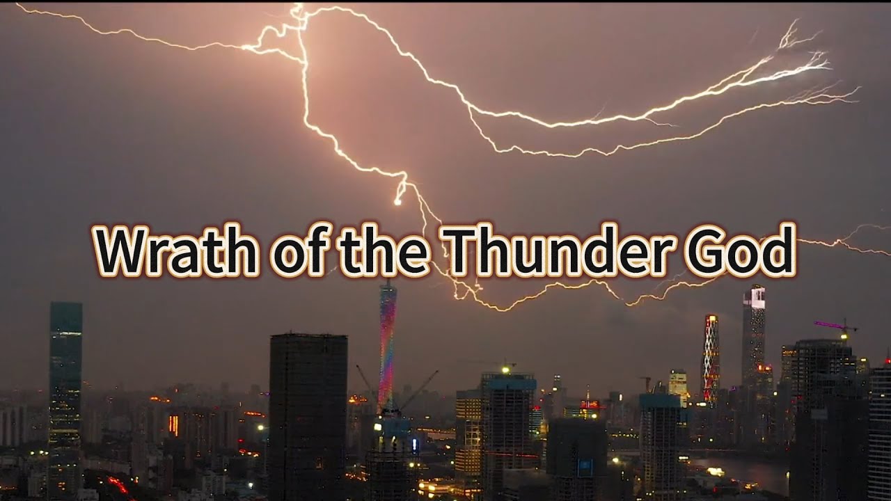 Wrath of the Thunder God | Real Lightning Storm Caught on Camera