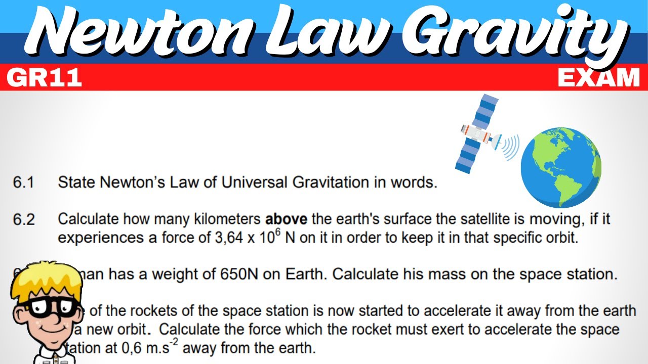 Newton Law Gravity Grade 11