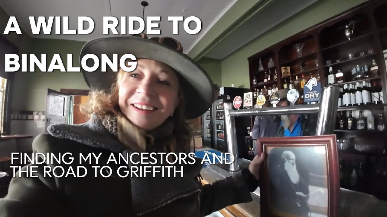 2024 - A WILD RIDE TO BINALONG ON WAY TO GRIFFITH - FINDING MY DNA ( FEMALE MOTORBIKE ADVENTURE )