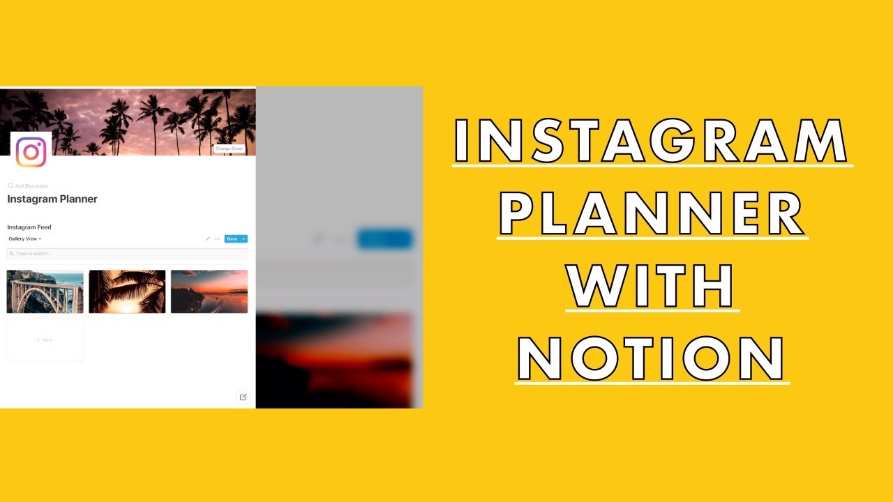 How To Master Instagram PLANNING With Notion 📸