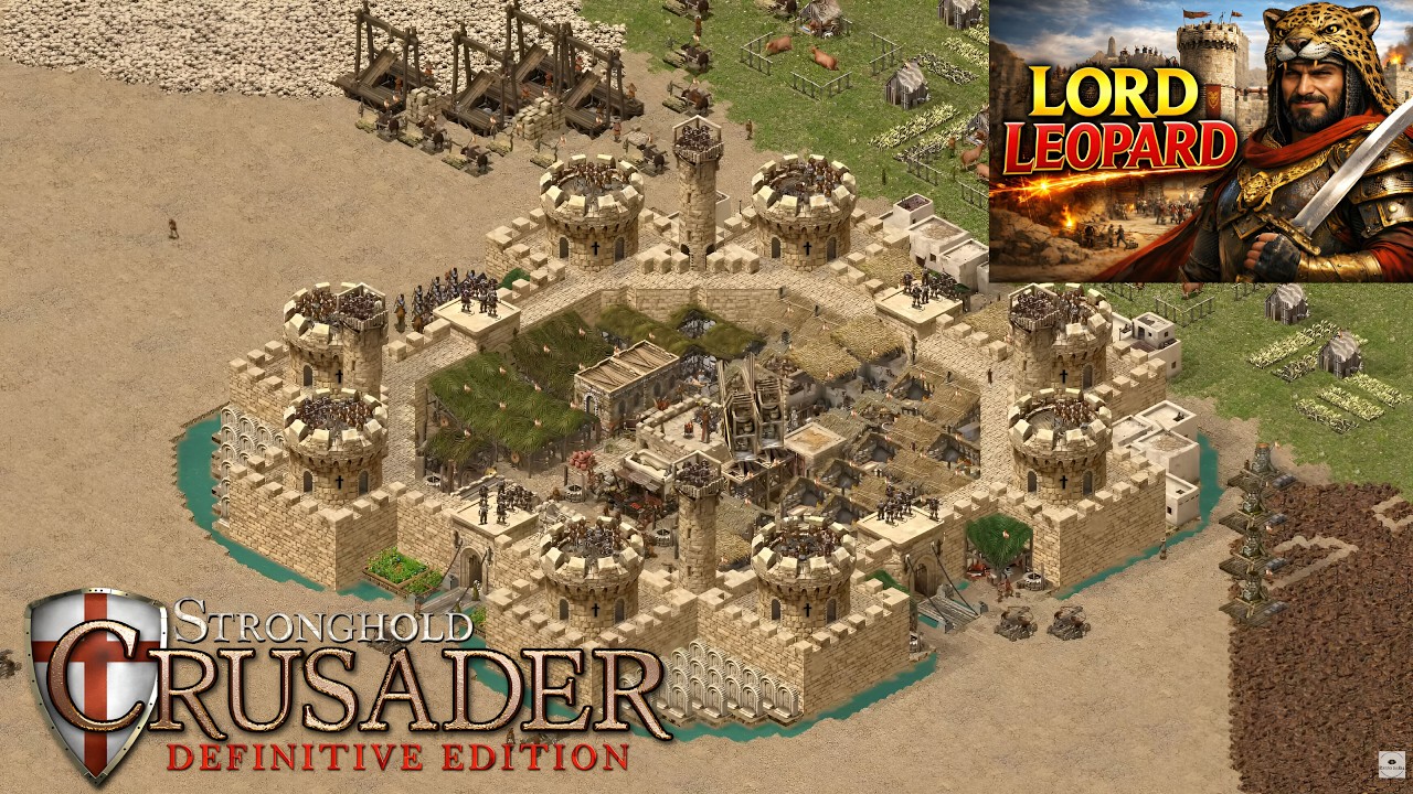 New Custom Lords – Lord Leopard 1v1 | Stronghold Crusader DE #1
