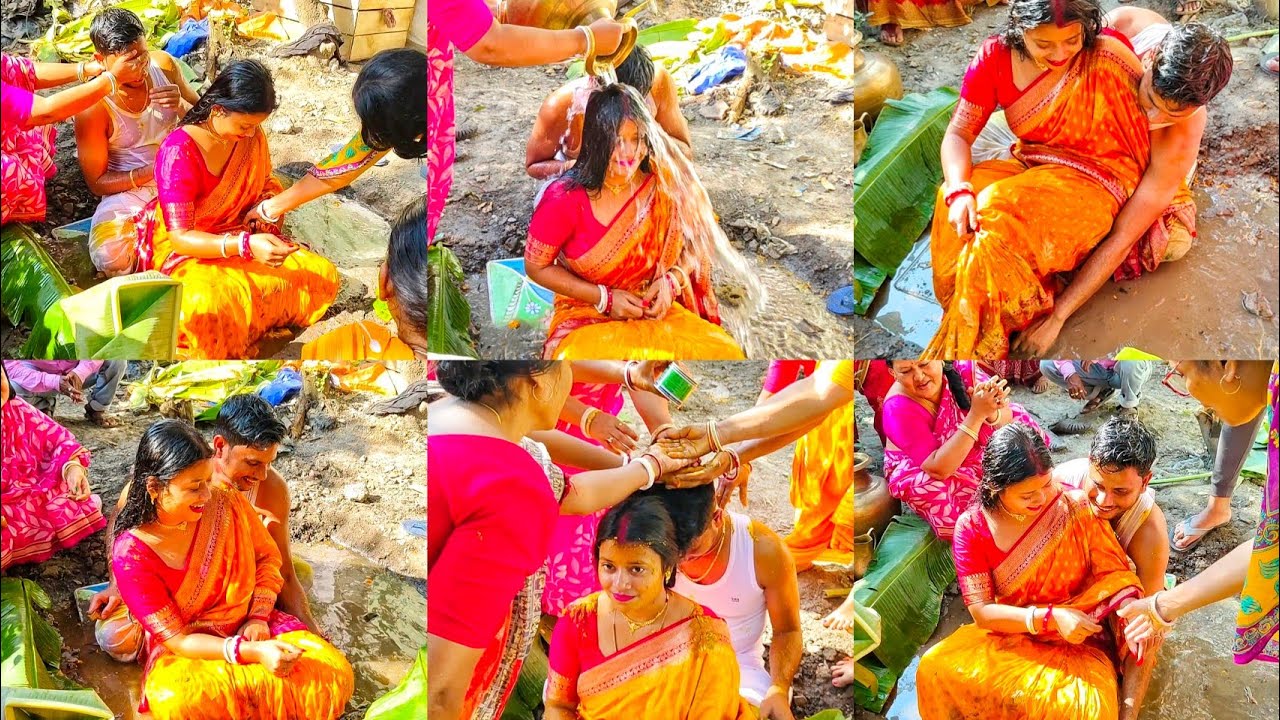 শুরুটা এতো হাঁসি খুশির মধ্যে ভাবতে পারিনি শেষটা কষ্টের হবে 😞 #wedding #bengaliwedding #banglavlog