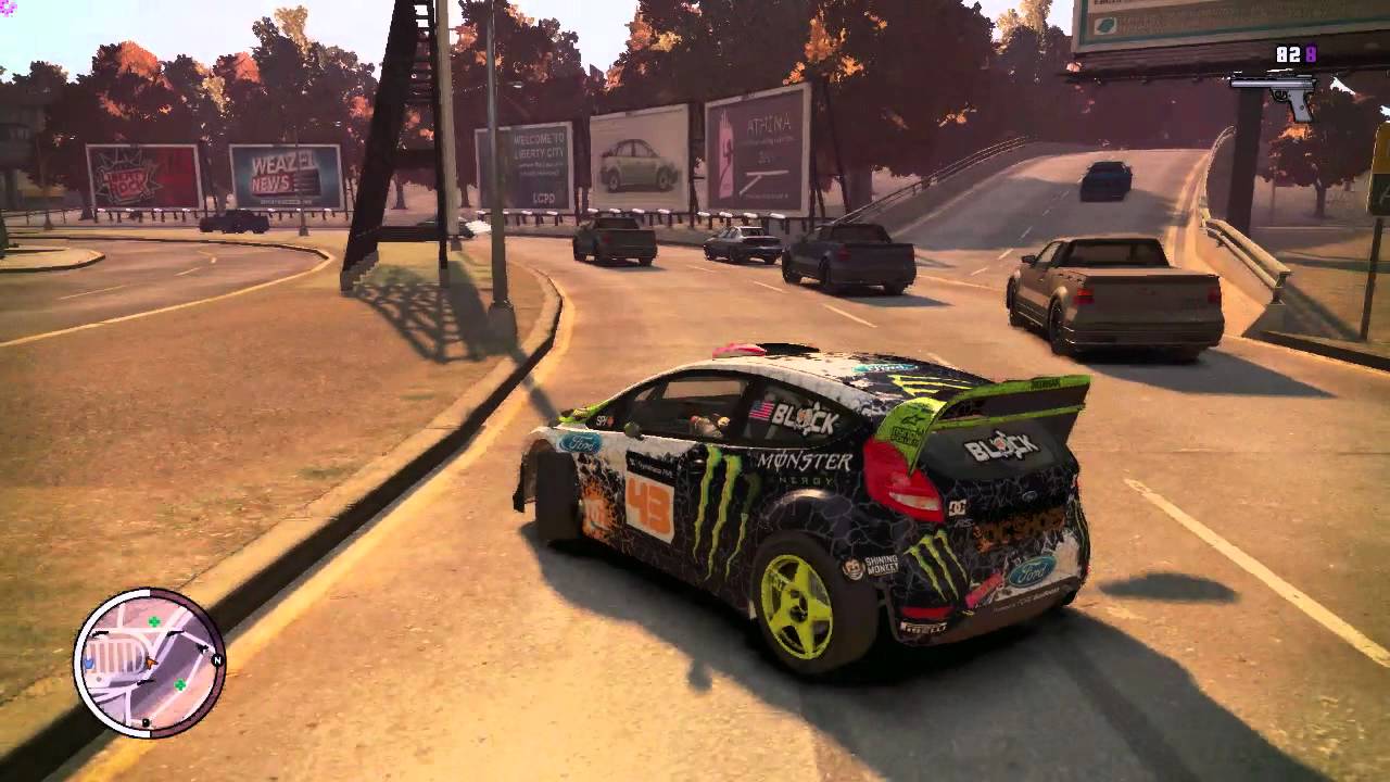 Ken Block GYMKHANA FIVE 2012 Ford Fiesta H.F.H.V. GTA 4