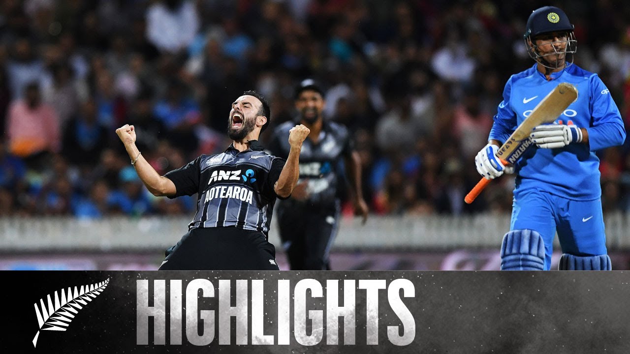 Four Run Margin In Series Decider | HIGHLIGHTS | 3rd T20I - BLACKCAPS v India, 2019