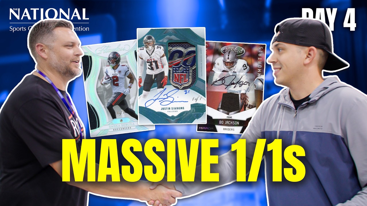 Buying MASSIVE 1/1's At The National Card Show! 🔥