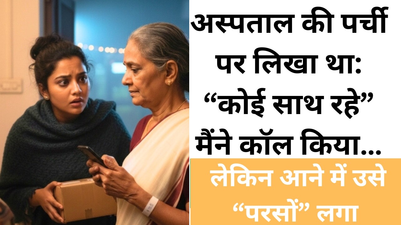 माँ ICU से लौटी… और उसी रात सबसे बड़ा फैसला ले लिया