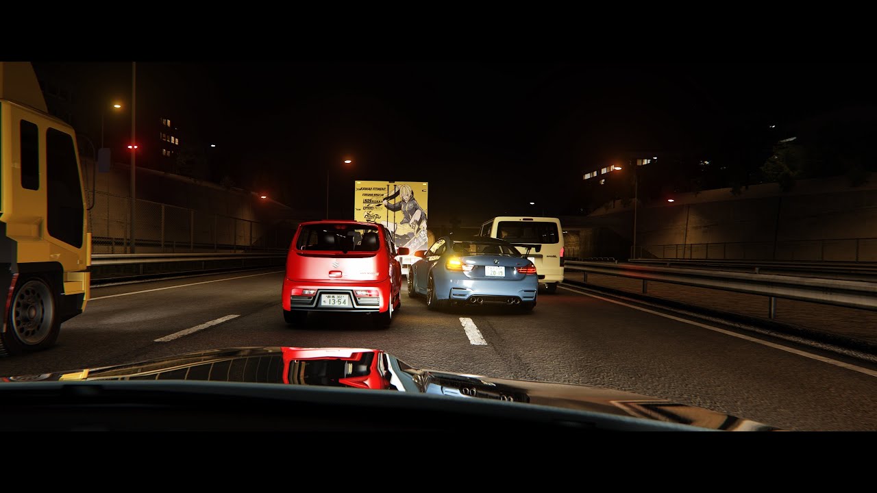 Crazy Driving Race In Traffic  | Tokyo Highway - Shutoko Revival Project #AssettoCorsa