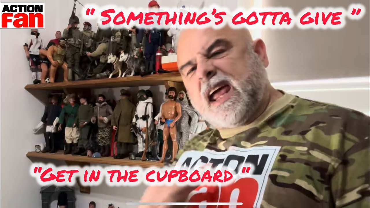 My ACTION man collection needs sorting out, Collectors Diary G I JOE GEYPERMAN FALCON