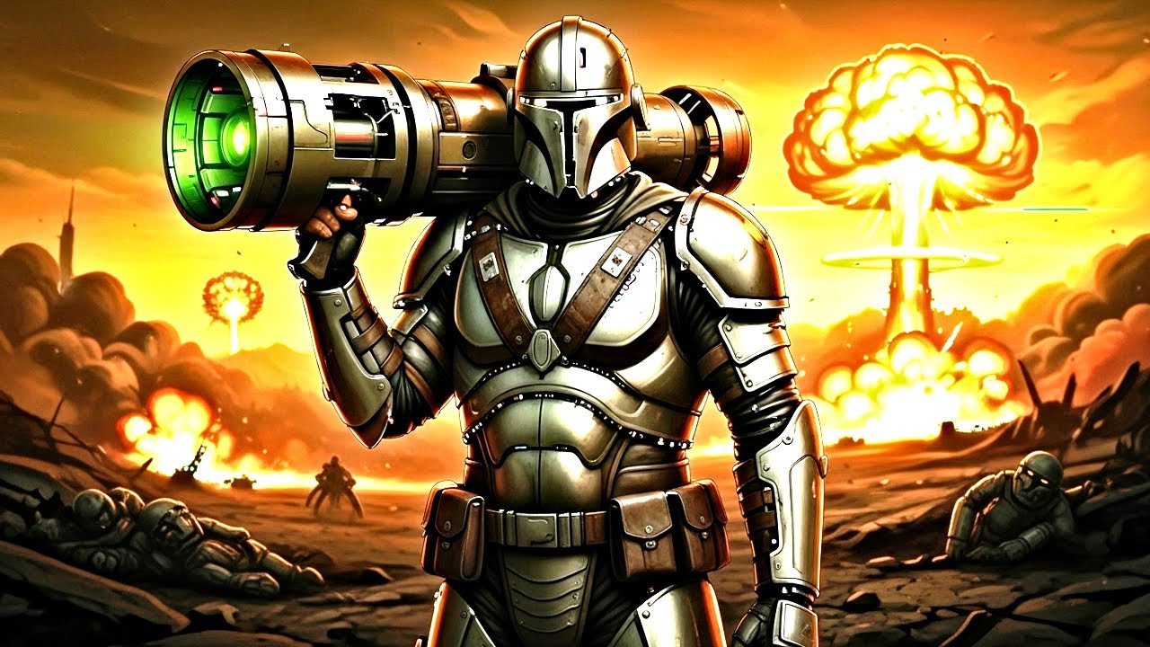 What if Mandalorian (Din Djarin) Landed In Fallout Wasteland?