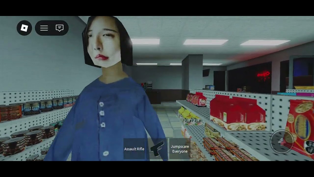 Playing horror game part 1