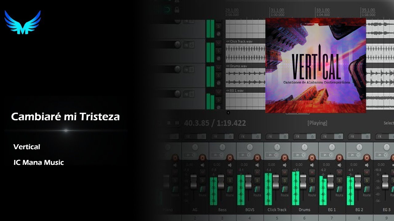 Cambiare mi tristeza - Vertical (MultiTrack/Secuencia)