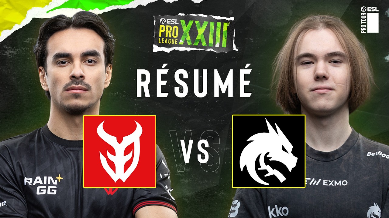 3DMAX vs SPIRIT : Le r&eacute;sum&eacute; - ESL Pro League S23