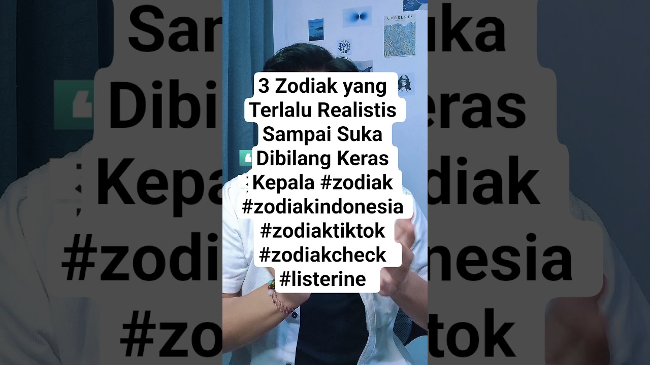 3 Zodiak yang Terlalu Realistis Sampai Suka Dibilang Keras Kepala 