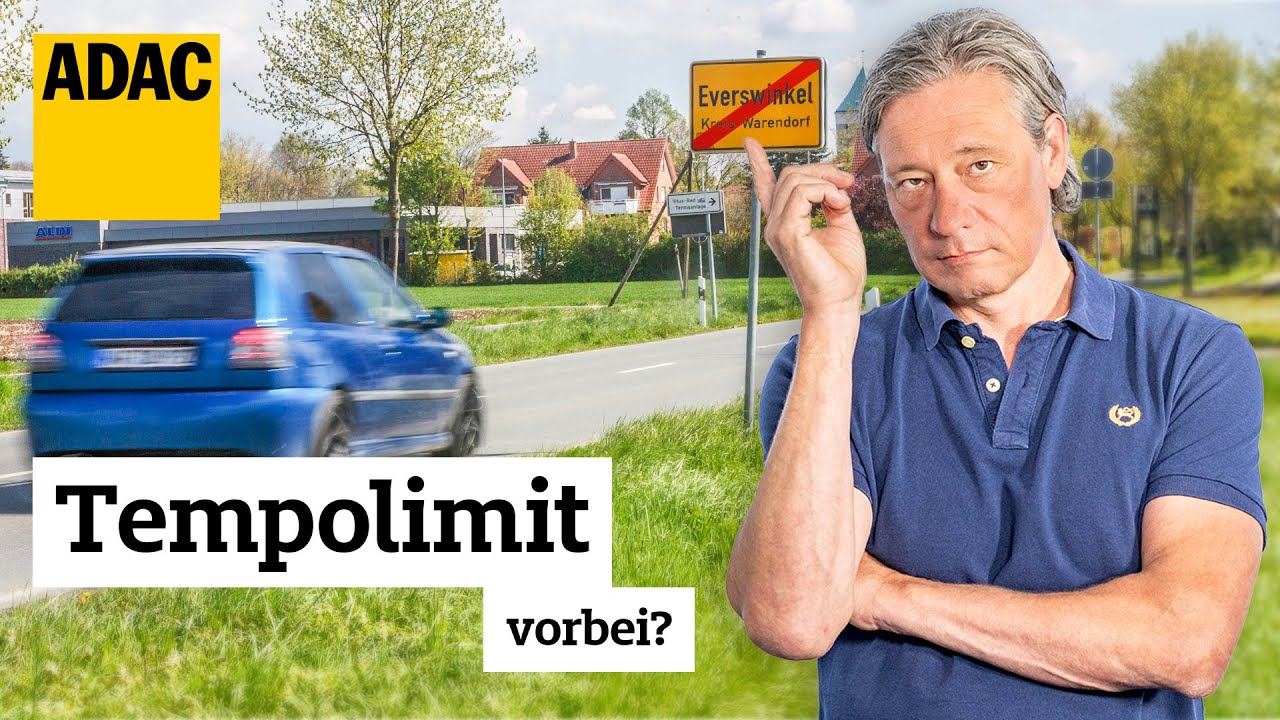 Diese 5 Tempolimit-Irrtümer kosten euch richtig Geld | ADAC | Recht? Logisch!