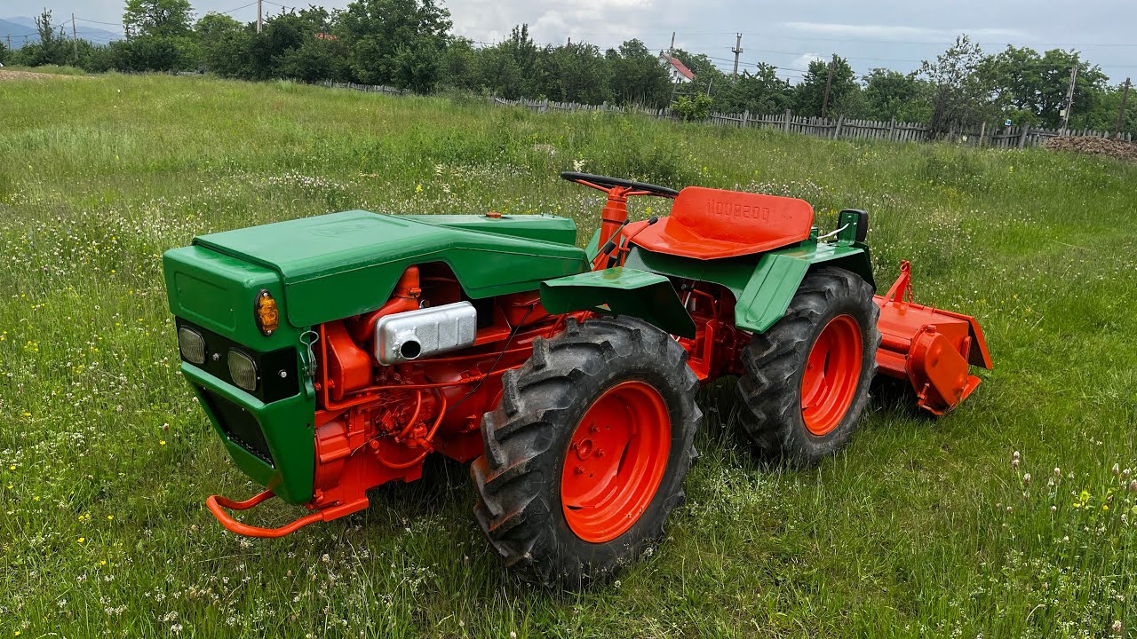 Tractoras Pasquali 993 4x4 cu freza tel 0769924703