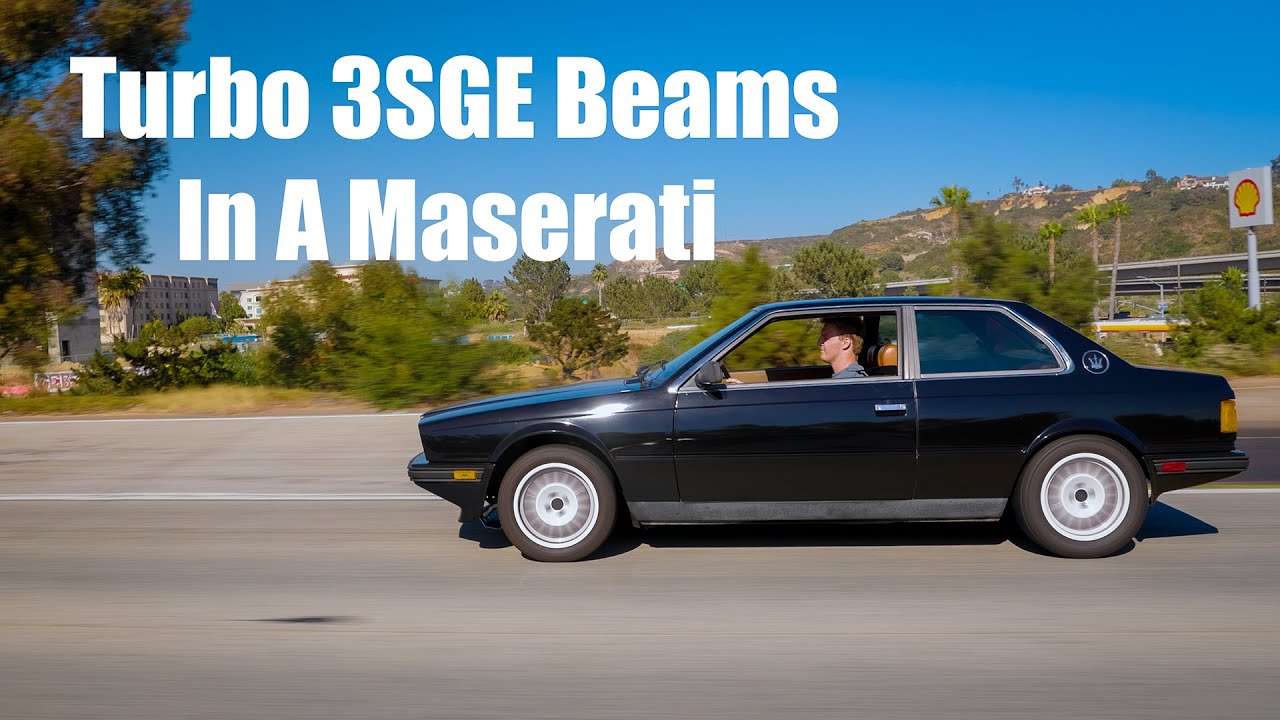 Dyno Testing Our Engine Swapped Maserati Biturbo