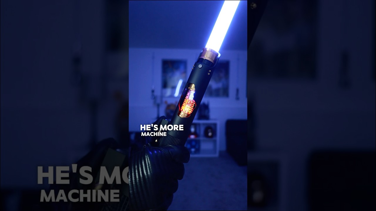 The perfect lightsaber for DARK ANAKIN from @neo.sabers #starwars #cosplay #anakinskywalker