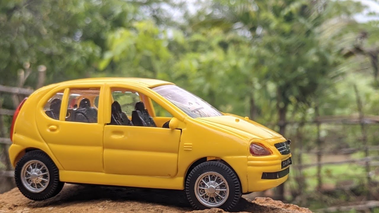 2003 Tata Indica DLE  Scale Model From Shinsei Toys RARE (First-time On  Youtube)
