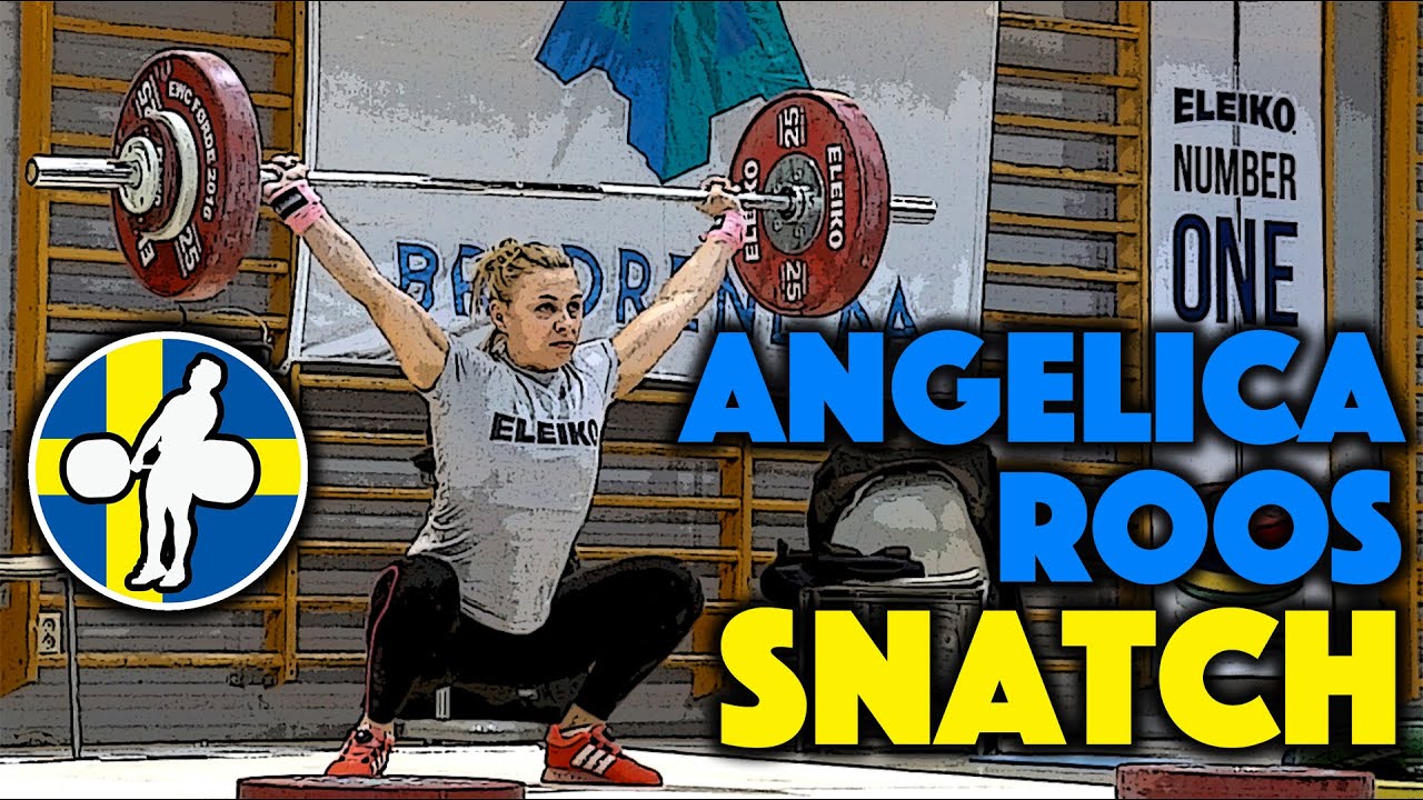 Angelica Roos (58) - Snatch Training Session