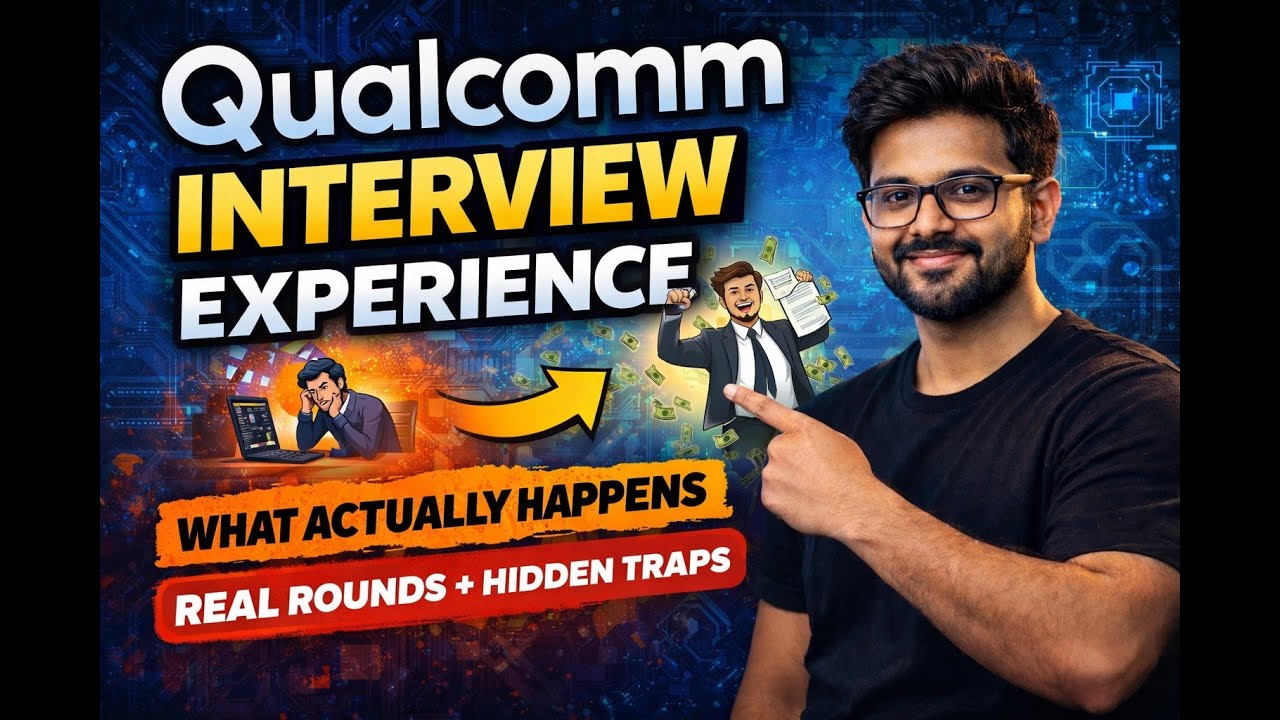 Qualcomm Interview Experience | Real Rounds, Questions & How to Prepare (Embedded/Firmware Roles)