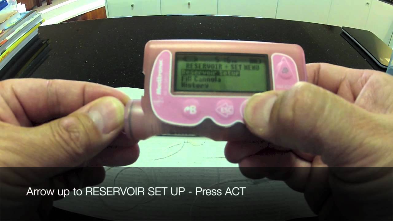 Minimed Paradigm Veo 754 - Fill & Prime Procedure