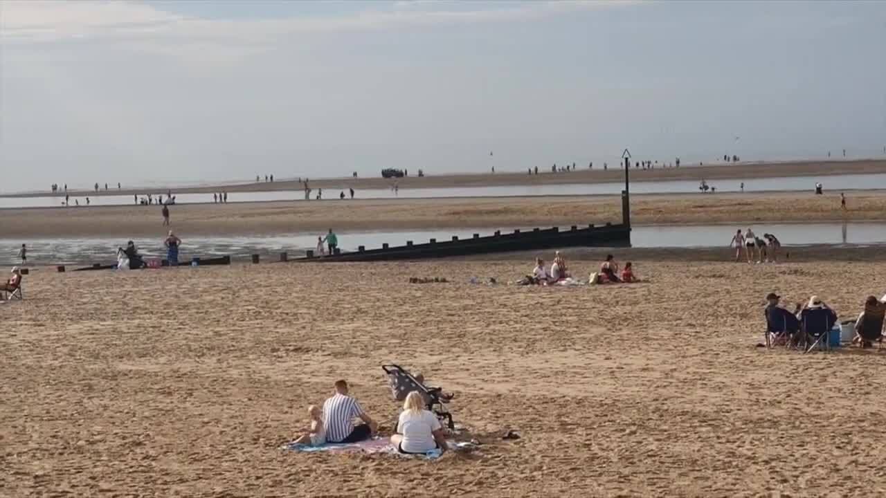 Lifeboat Crews Rescue 120 People Cut Off by Tide on Welsh Beach