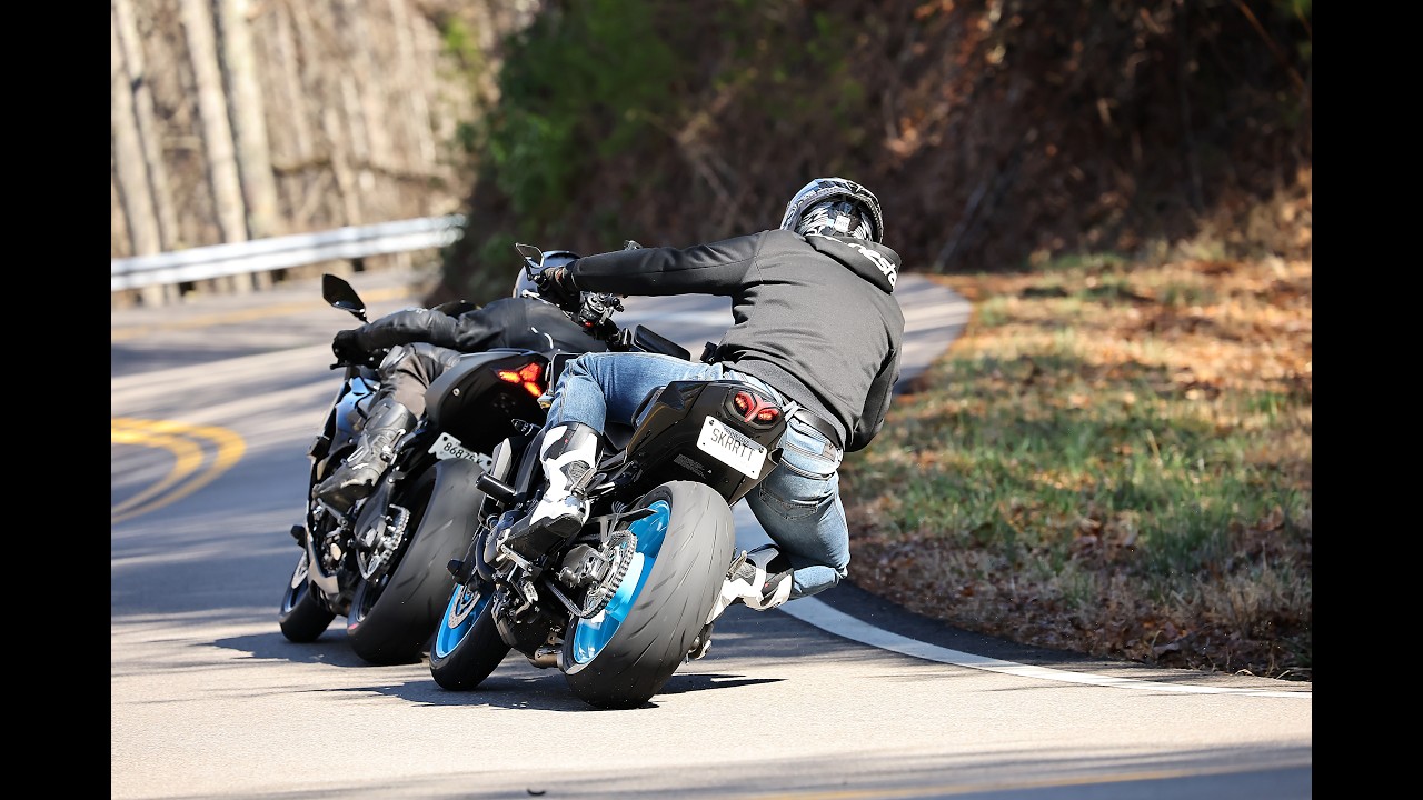 Tail of the Dragon 2025 MT-09 chasing 2025 ZX-6R