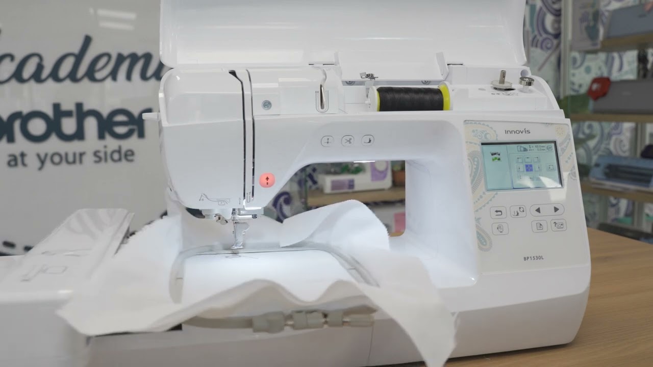 Curso de uso Máquina de bordar Brother BP1530L