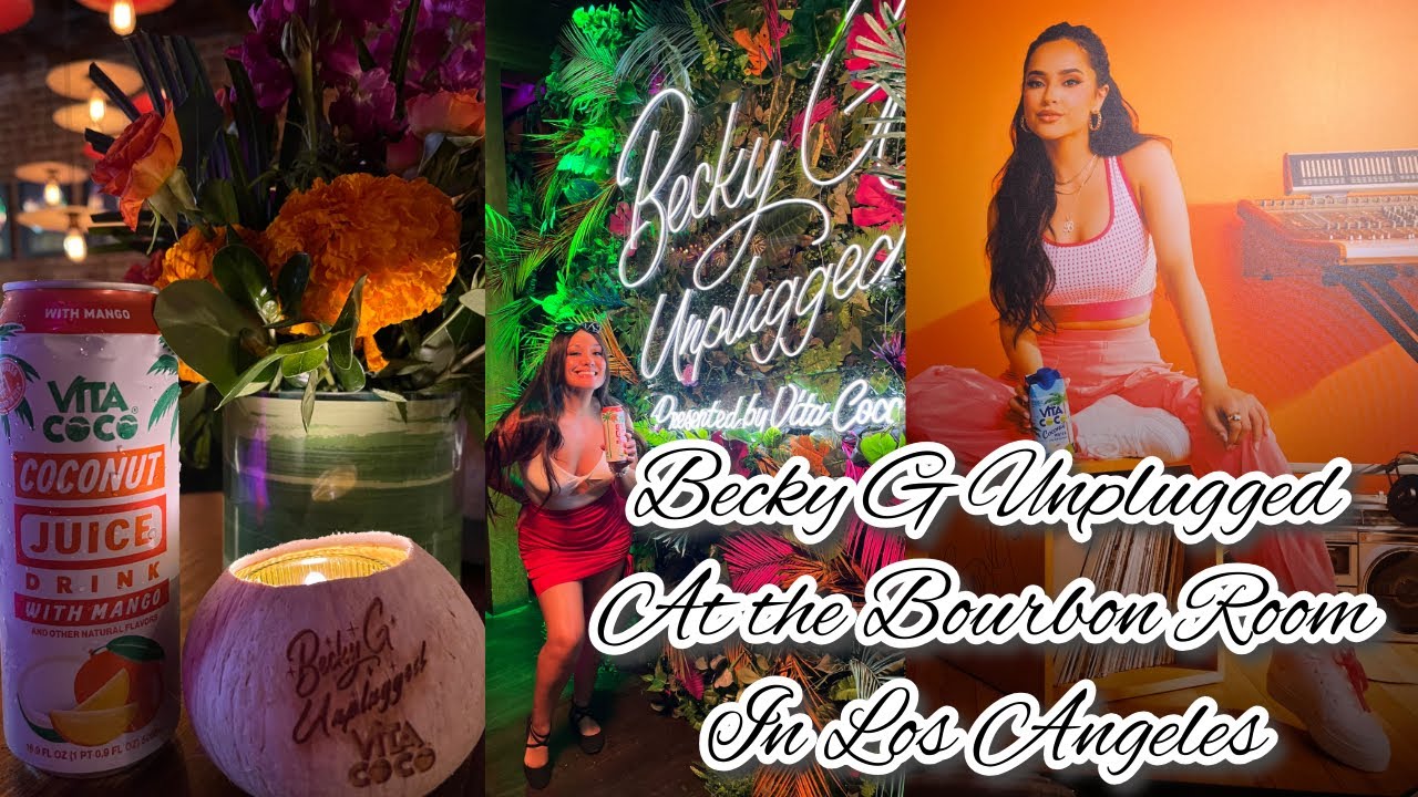 BeckyG Unplugged presented by Vita Coco| Los Angeles| Concert Vlog