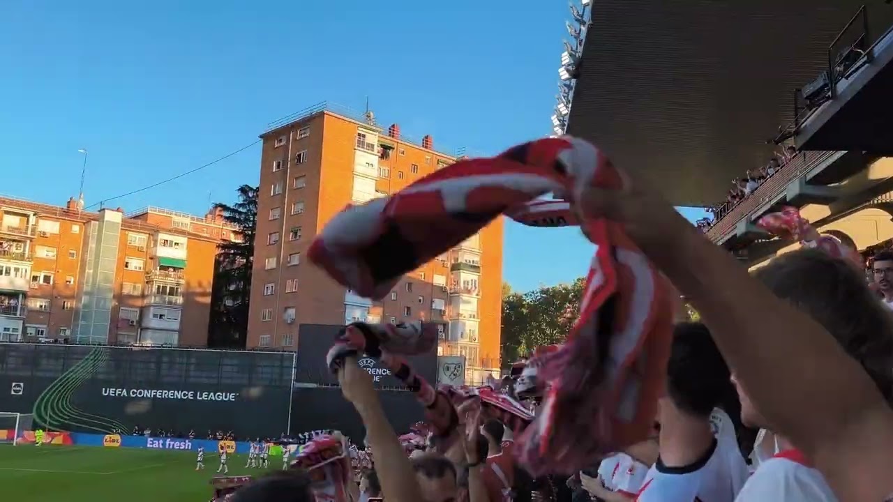 Rayo Vallecano 2 vs 0 Shkendija