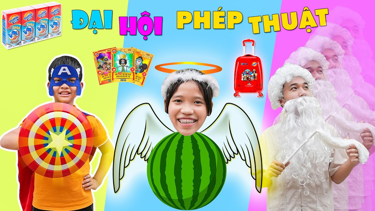 Đại Hội Phép Thuật Ovaltine ♥ Minh Khoa TV