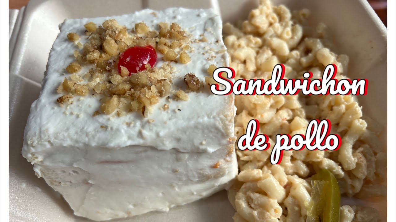 Como hacer Sandwichon de pollo (blanco)