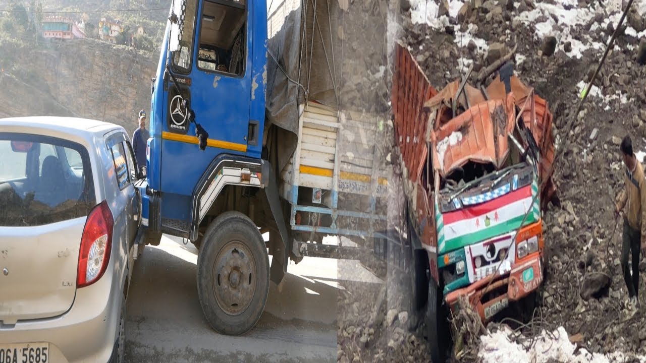 Spiti se aate hue hua bahut ganda Accident @ashwin singh takiar @I m Abhishek Kaushik