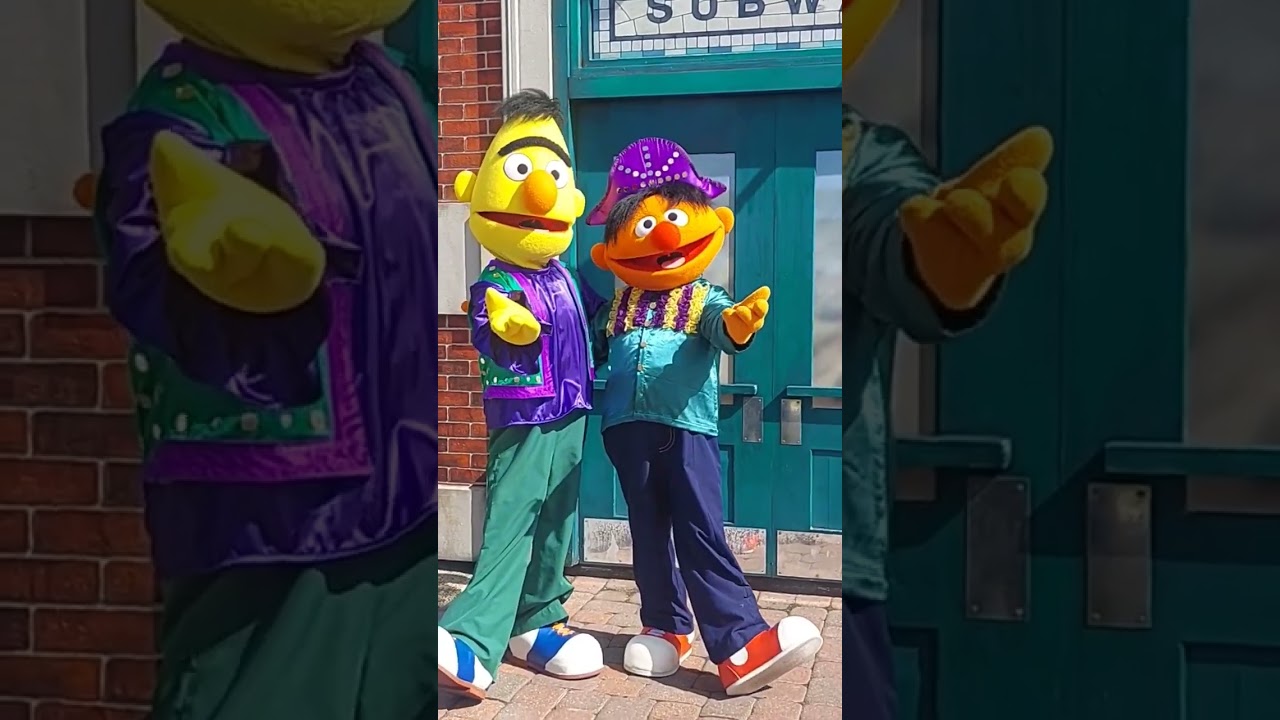Bert & Ernie #youtubeshorts #sesameplace #sesamestreet #viral #bertandernie #sesamestreetcharacter