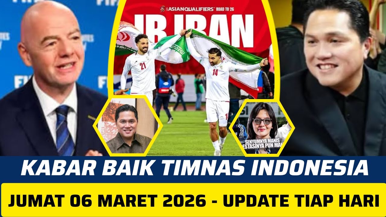 🔵 Berita Timnas Indonesia Hari Ini 🔵 JUMAT 06  MARET 2026 ~ Timnas Terbaru