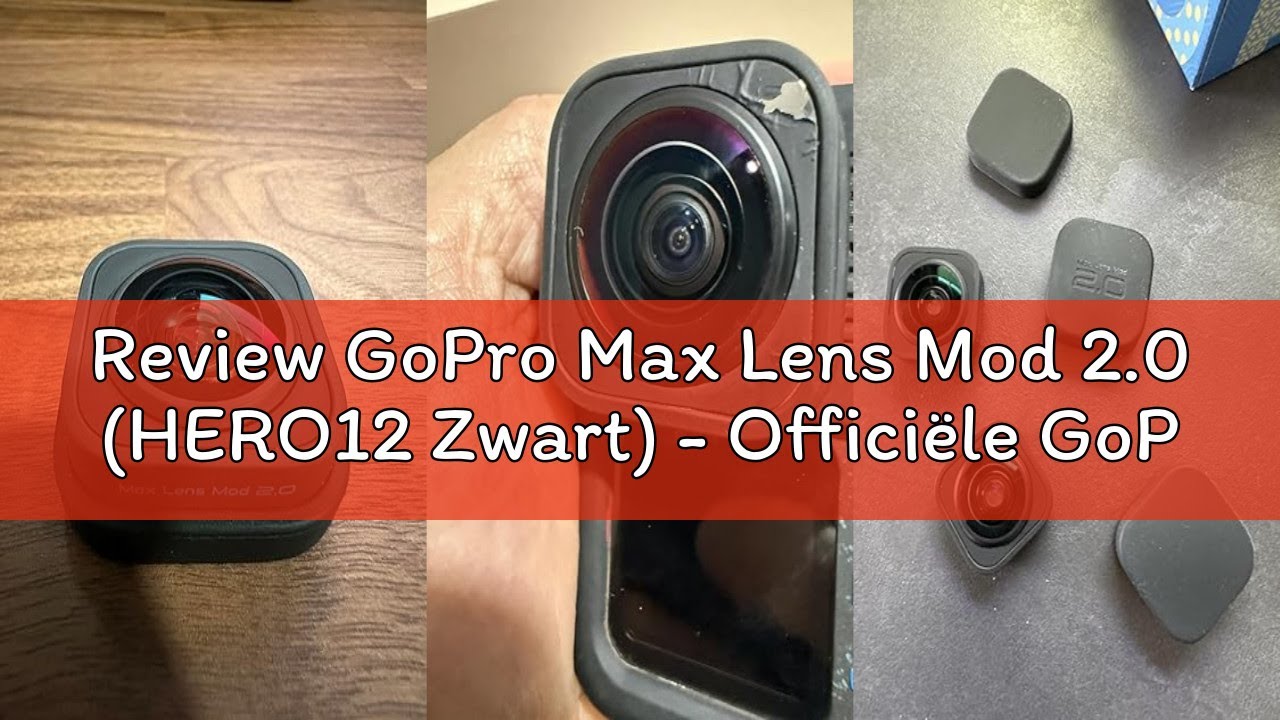 Review GoPro Max Lens Mod 2.0 (HERO12 Zwart) - Officiële GoPro Accessoire