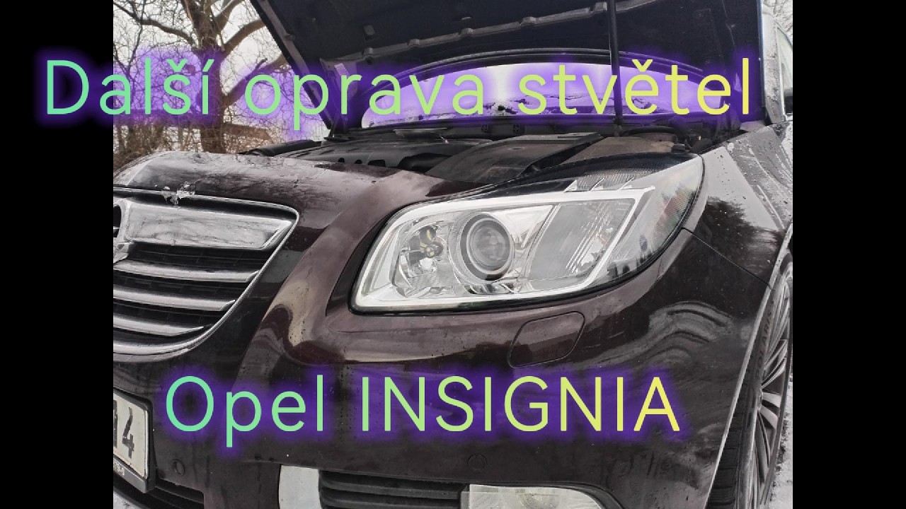 Reupload  Insignia A oprava světel