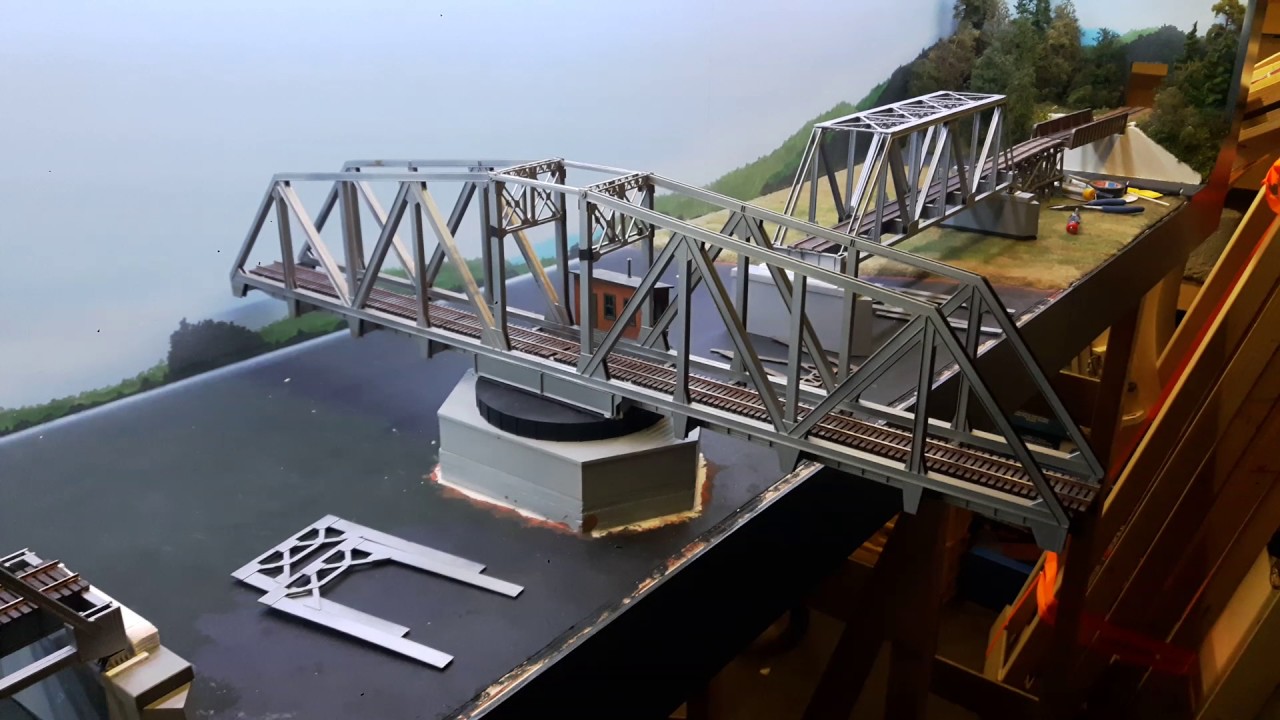 Walthers Swing bridge test when ready