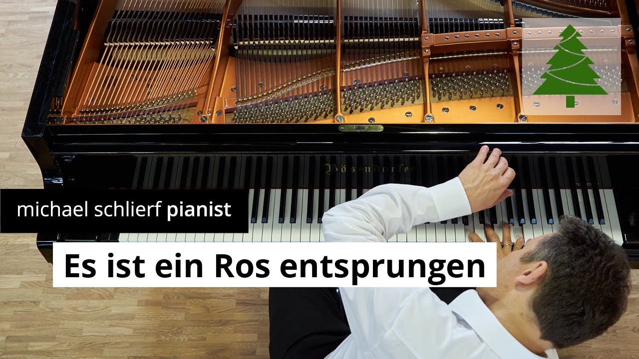 Michael Schlierf interpretiert das Weihnachtslied „Es ist ein Ros entsprungen“