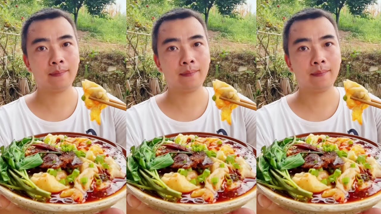 Delicious Homemade meals 🔥 Eating Hot Spicy Chicken Nooondles Soup 🤤 I Hot Delicious! #asmr #mukbang