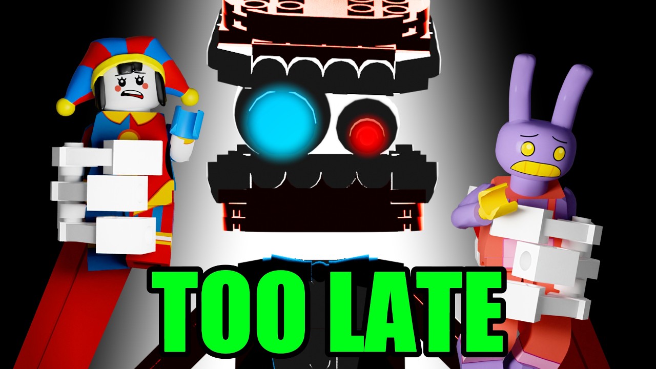 I Made MONSTER CAINE in LEGO!!! (The Amazing Digital Circus)